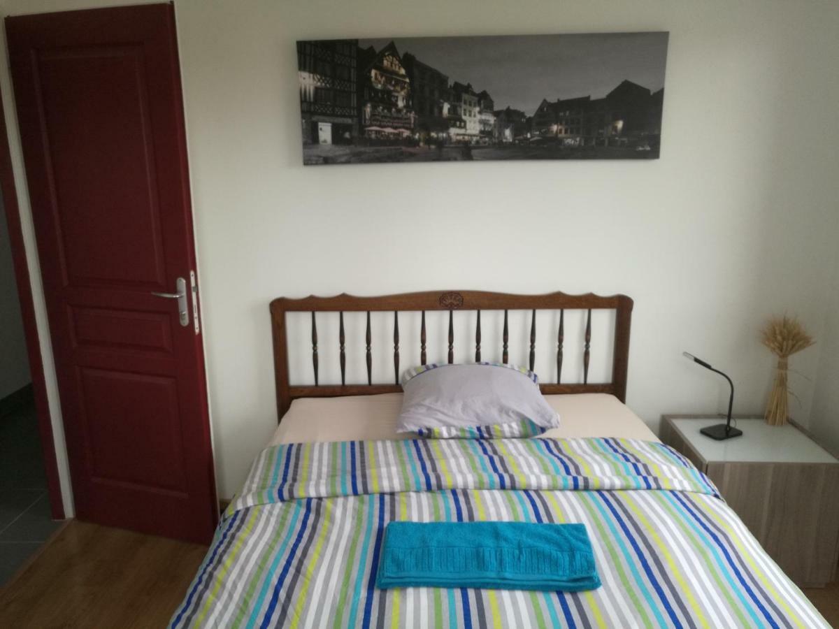 Grand Appartement Proche Chu Rouen Exteriör bild
