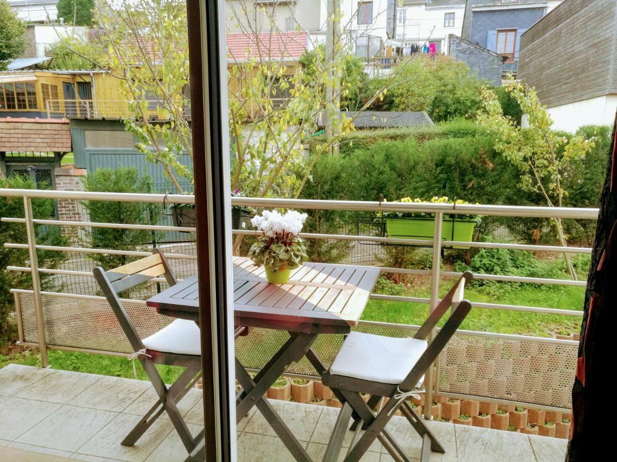 Grand Appartement Proche Chu Rouen Exteriör bild